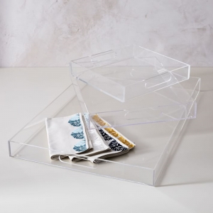 Bar Clear Acrylic Perspex Tray 