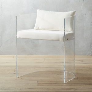 Clear Acrylic Stackable Nesting End Side Tables 