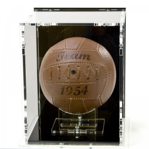 Fashion luxury high transparent acrylic basketball display box 