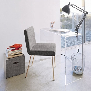 Clear Acrylic Stackable Nesting End Side Tables 