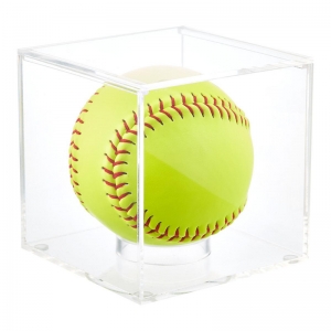 Fashion luxury high transparent acrylic basketball display box 