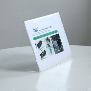 Tabletop Perspex Sign Holder Stands