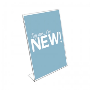 Modern Plexiglass Sign Holders For Display