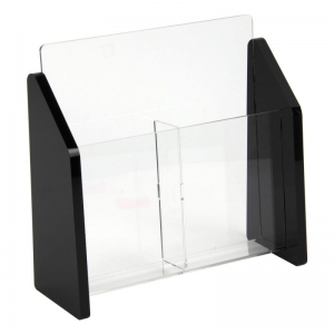 Custom business acrylic literature holder 
