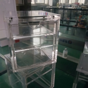 Latest Design Five Sides Acrylic Cube Picture Frame 