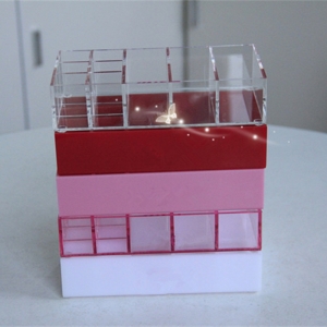 Various Compact Stand Acrylic Pressed Powder Holder 