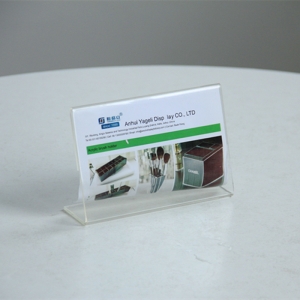 Slanted Sign Holder Acrylic Flyer Holder For Sale 