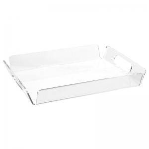 Large Clear Acrylic Serving Tray 