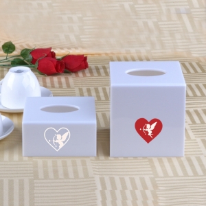 Customized Special Acrylic Tissue Box wholesale 
