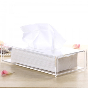 New environmental acrylic material tissue box 