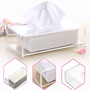 New environmental acrylic material tissue box 