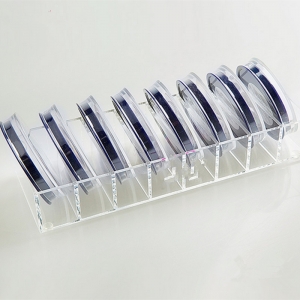 8 Slots Acrylic Compact Holder for Sale 