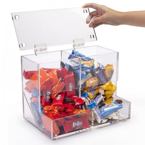 Transparent Acrylic Candy Box With Lid 