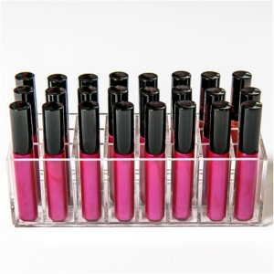 24 Slots Acrylic Lipstick Holder Cosmetic Organizer Makeup Wholesale 