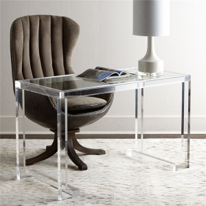 Custom clear acrylic coffee desk furniture 
