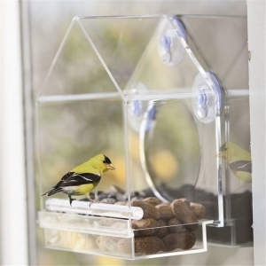 Acrylic Birds Cages Nest House Pet Carrier 