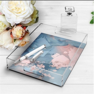 Top Grade Acrylic Hotel Serving Trays Acrylic Shower Tray 