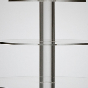 Adjustable 2/3/4/5 Tier Round Acrylic Cupcake Stand 