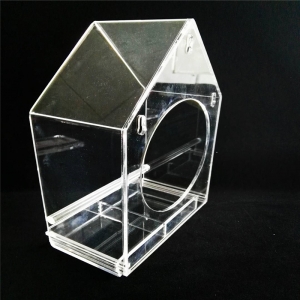 Acrylic Birds Cages Nest House Pet Carrier 