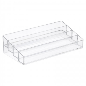 Transparent Acrylic Trapezoid Cosmetic Nail polish Organizer 