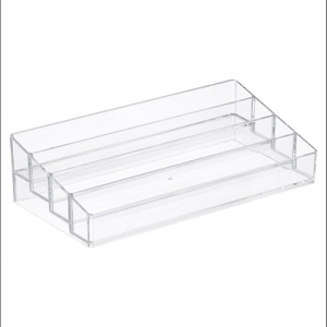 Transparent Acrylic Trapezoid Cosmetic Nail polish Organizer 