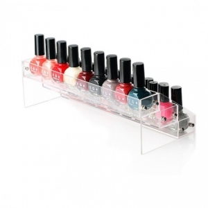 DIY Acrylic Nail Polish Rack Makeup Stand 