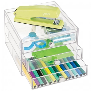 Customized Clear Acrylic Drawer Organizer 