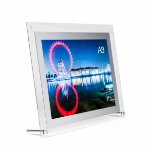 Standing Transparent Acrylic Photo Frame 