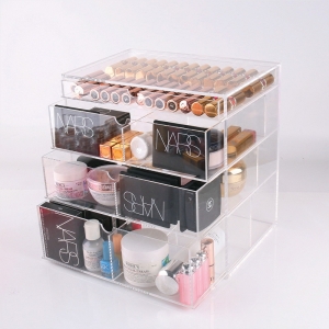 acrylic makeup organizer