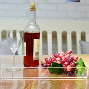 2017 anhui gold supplier factory price wholesale acrylic tray 