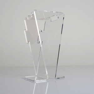 Acrylic portable headphone product display stand 