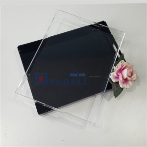 Clear Perspex Acrylic Serving Tray Display Trays Rectangular Tray 