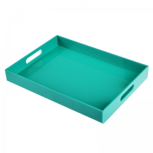 Clear Perspex Acrylic Serving Tray Display Trays Rectangular Tray 