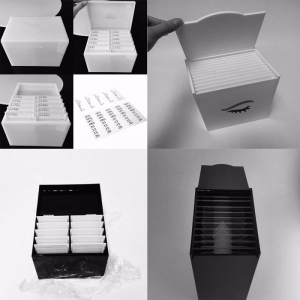 Acrylic Luxury eyelash extension Packaging Box Manufacturer 