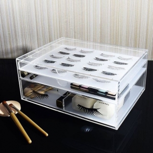 Yageli hot sell customized acrylic eyelash organizer 