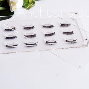 New luruxy elegant perpex eyelash stand 