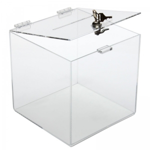 acrylic money box