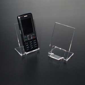 Simple Design Acrylic Cellphone Display Stand 