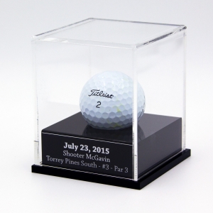 Hot Sale Acrylic Golf Ball Display Case 