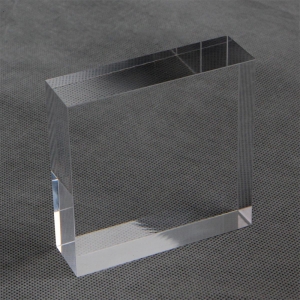Solid Clear Acrylic Block - 2