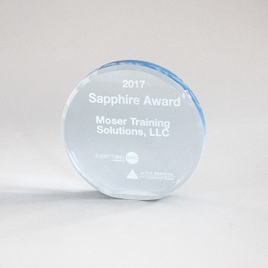 Round shape acrylic award blanks 