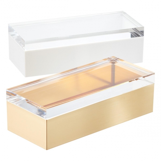 Factory Price Custom Acrylic Storage Box With Lid