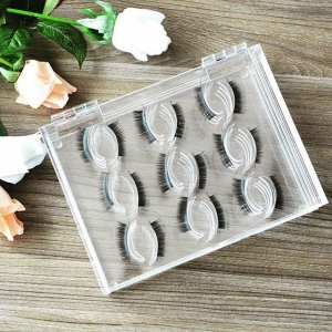 YAGELI wholesa;le clear acrylic eyelash box 