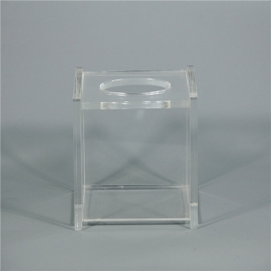Acrylic Tissue Box for Circular cylinder 