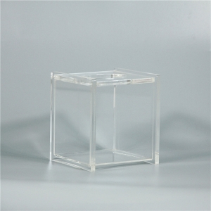 Acrylic Tissue Box for Circular cylinder 