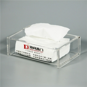 Acrylic Tissue Box