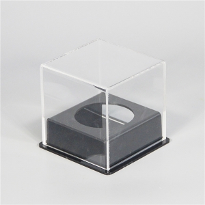 Custom Clear Acrylic Baseball Display Holder 