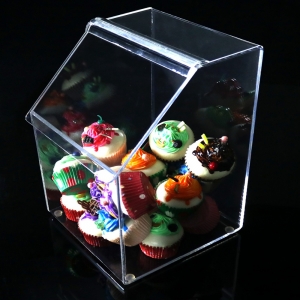 Wholesale acrylic candy box candy display bins 