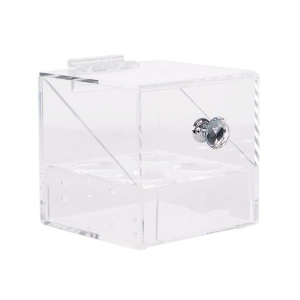 Clear acrylic makeup blender cases 