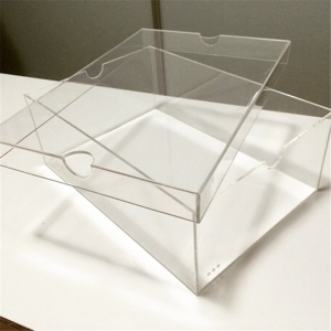 Transparent acrylic nike shoe display box 
